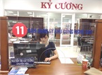 Quầy 11 - Bộ phận tiếp nhận và trả hồ sơ - Tầng trệt - Tòa nhà trung tâm hành chính 
