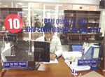 Quầy 10 - Bộ phận tiếp nhận và trả hồ sơ - Tầng trệt - Tòa nhà trung tâm hành chính 